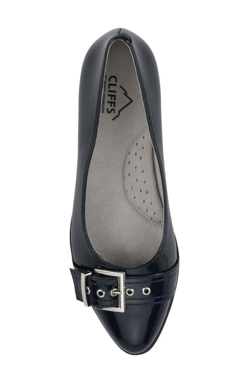 Cliffs By White Mountain Miliani Ballet Flat In Black