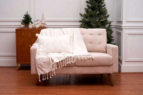 C & F Home C&f Home Gold Coast Peace Throw Pillow, 14" X 22" In Neutral