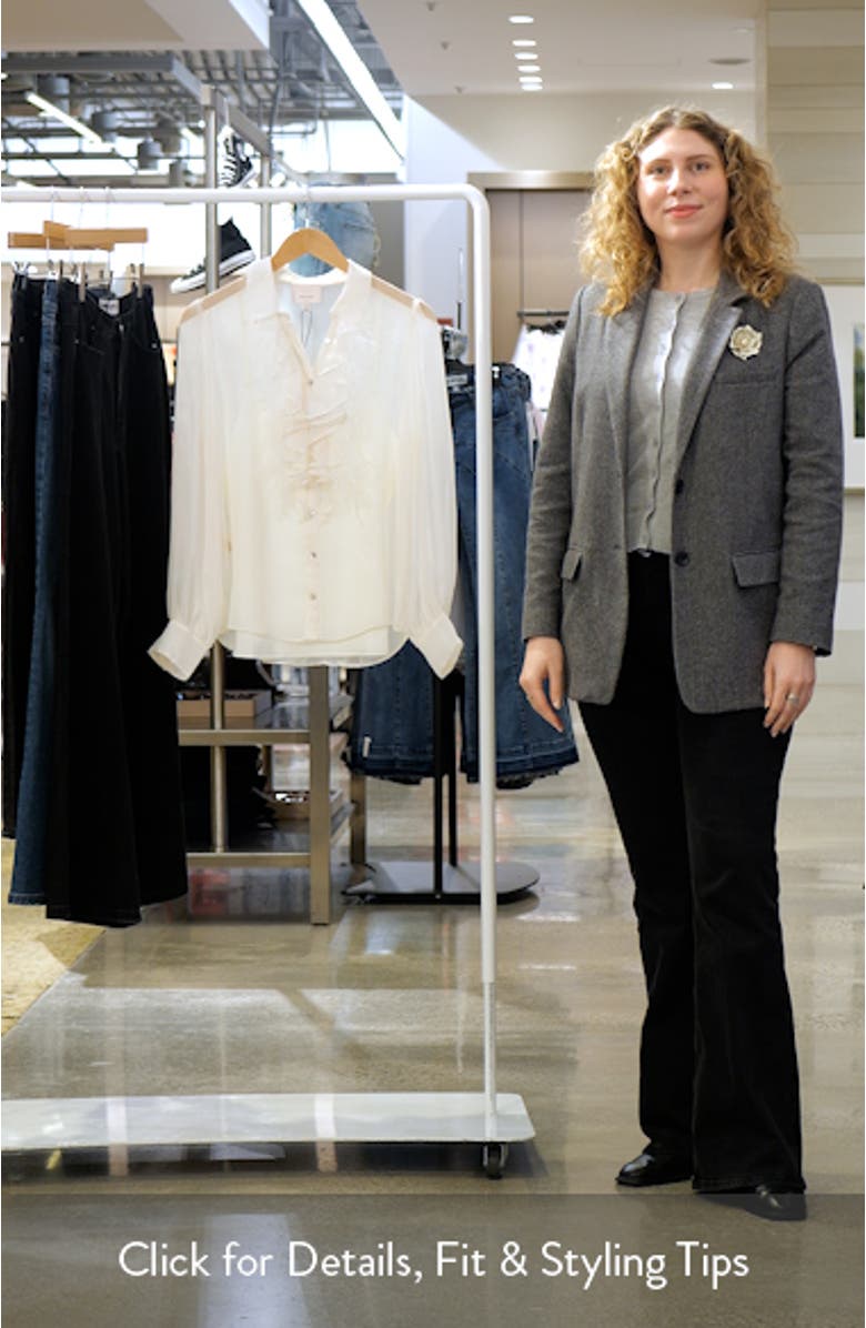 Rhonda Ruffle Shirt, sales video thumbnail