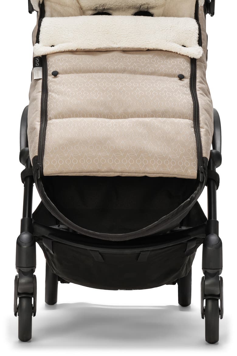 x Bonpoint YOYO Water Repellent Footmuff, Alternate, color, BEIGE