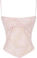 HOUSE OF CB Lisette Floral Lace Corset Camisole