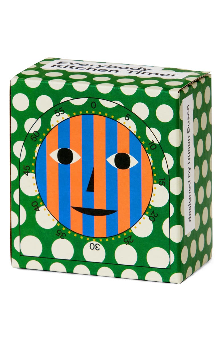 Areaware Everybody Kitchen Timer, Alternate, color, Green Multi