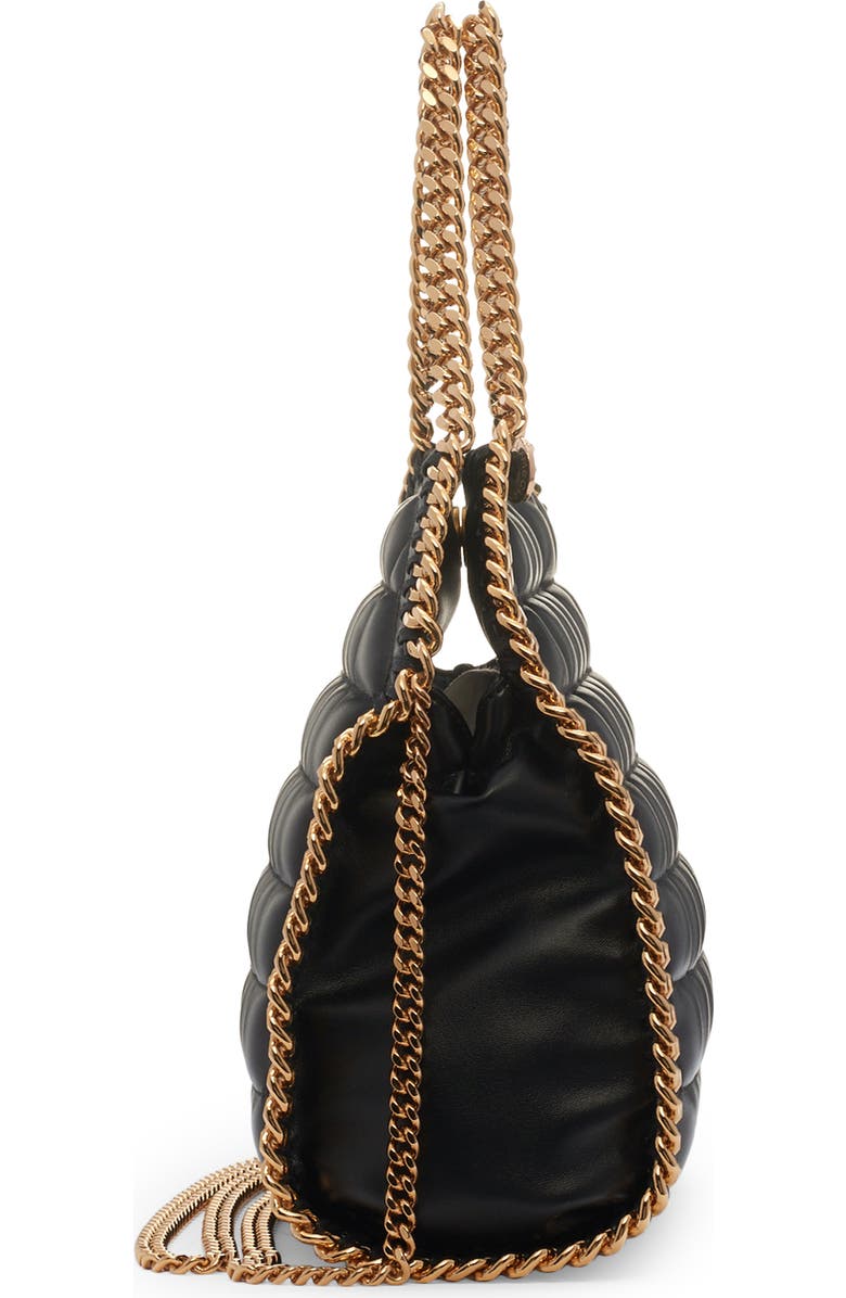 Stella McCartney Mini Falabella Quilted Faux Leather Tote, Alternate, color,