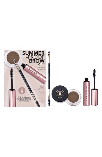 Anastasia Beverly Hills Summer-proof Brow Kit $48 Value In Brown