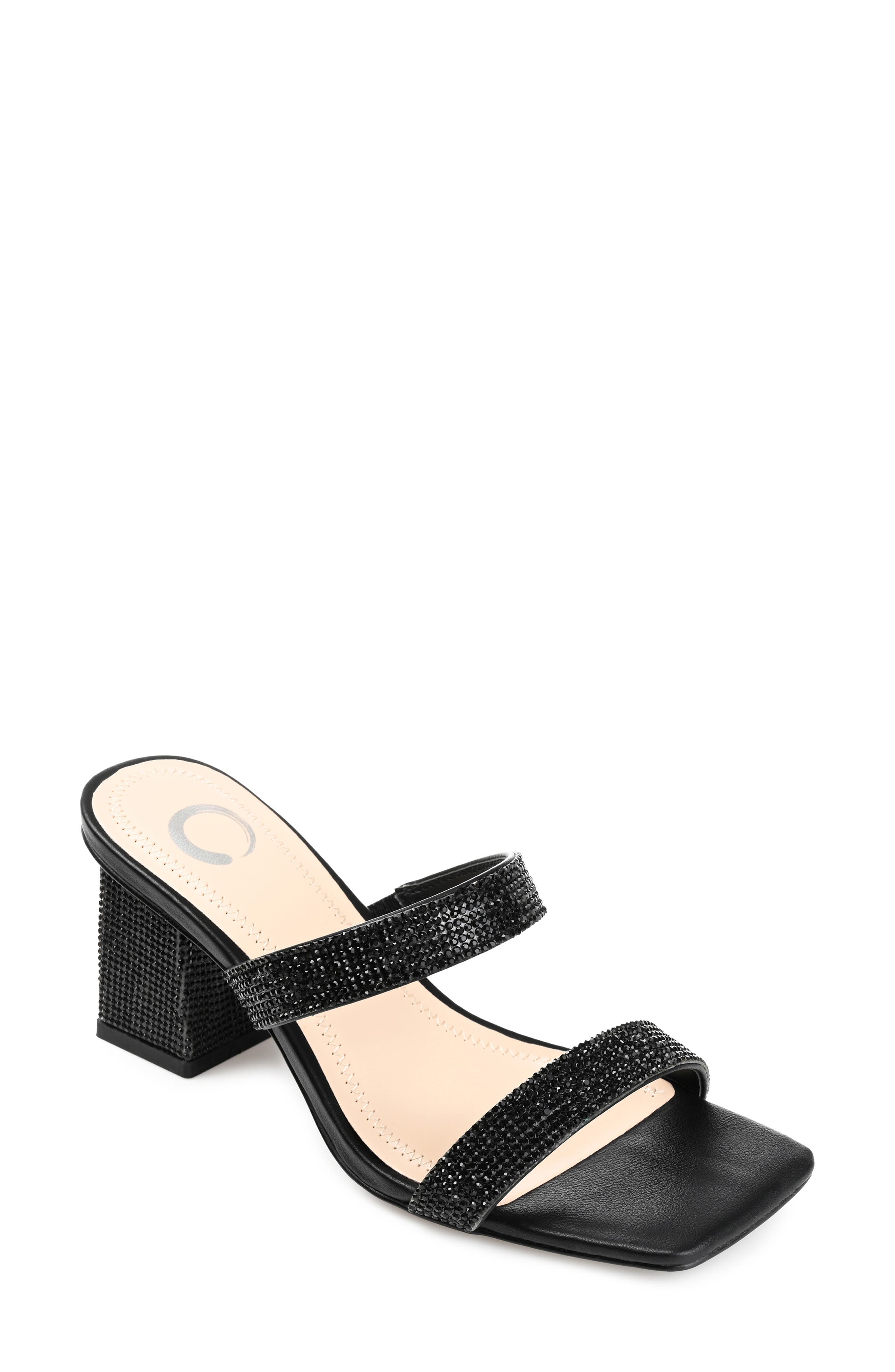 Shandee Heeled Sandal, Main, color, BLACK