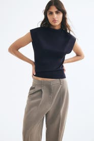 H&M Mock Turtleneck Sweater Vest
