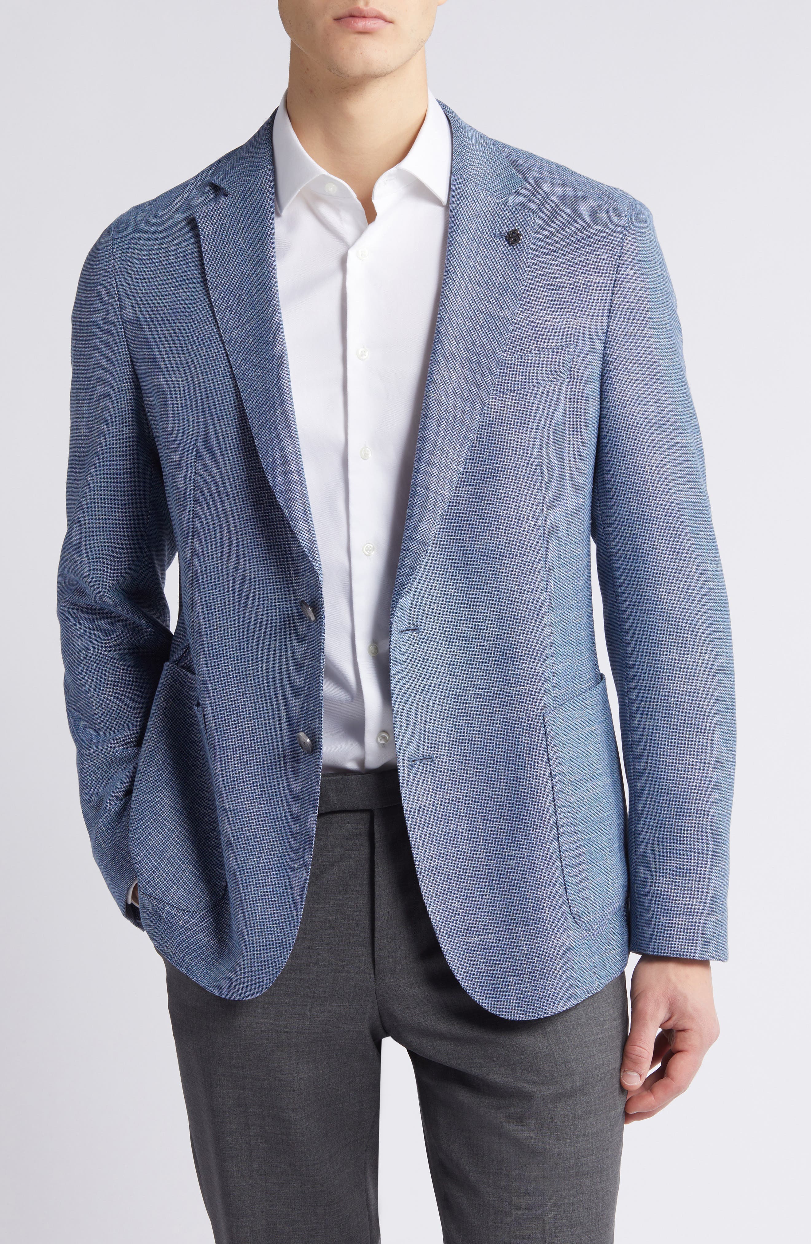 BOSS Hanry Slub Stretch Sport Coat