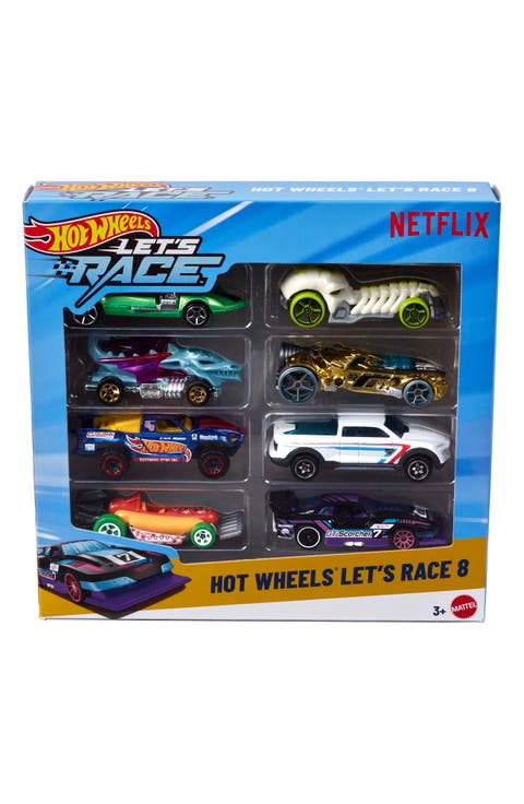 'Let's Race' Assorted 8-Pack Cars