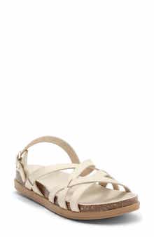 Project Cloud Faux Leather Sandal
