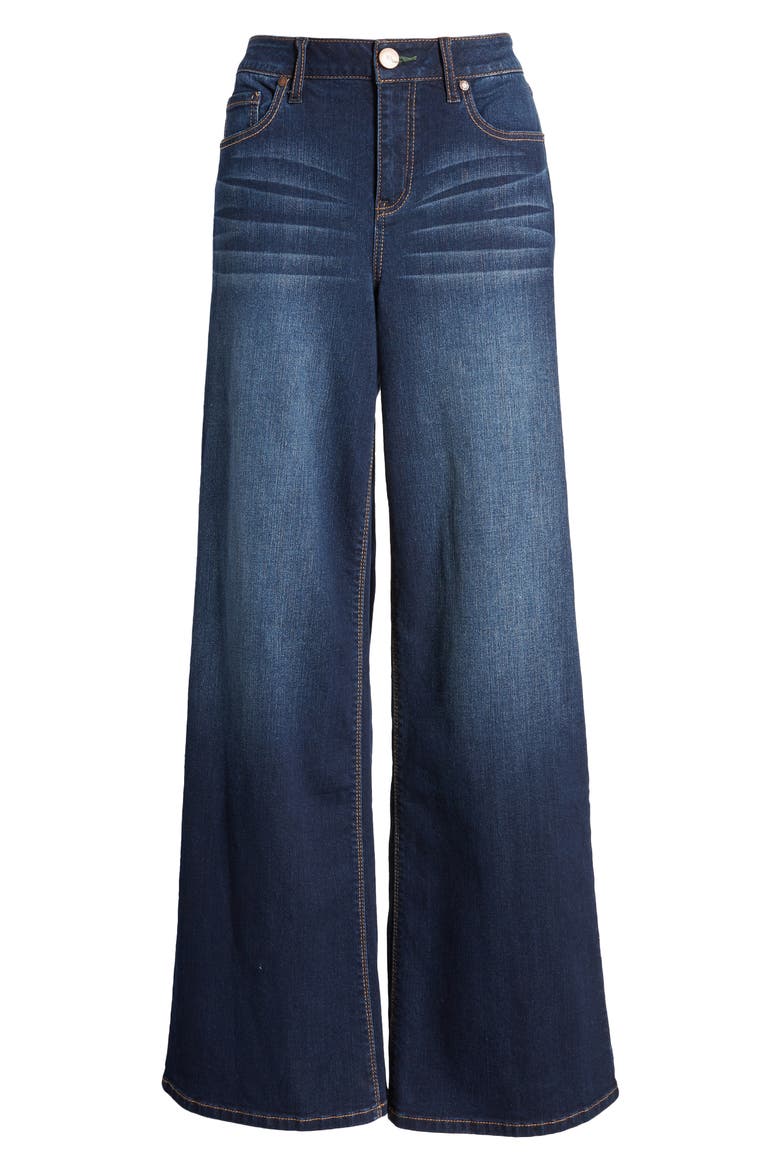 High Waist Wide Leg Jeans, Alternate, color, LENNOX