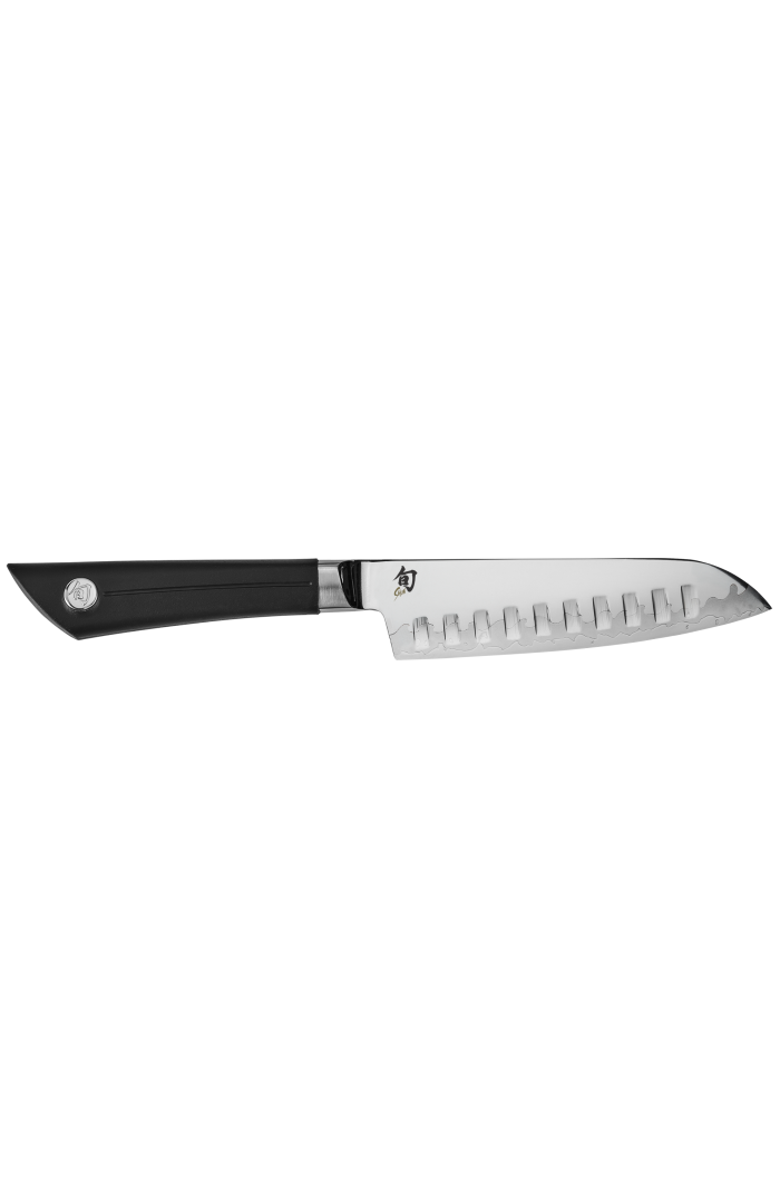 Shun Sora 5.5 Inch Hollow Ground Santoku Knife, Main, color, Textured