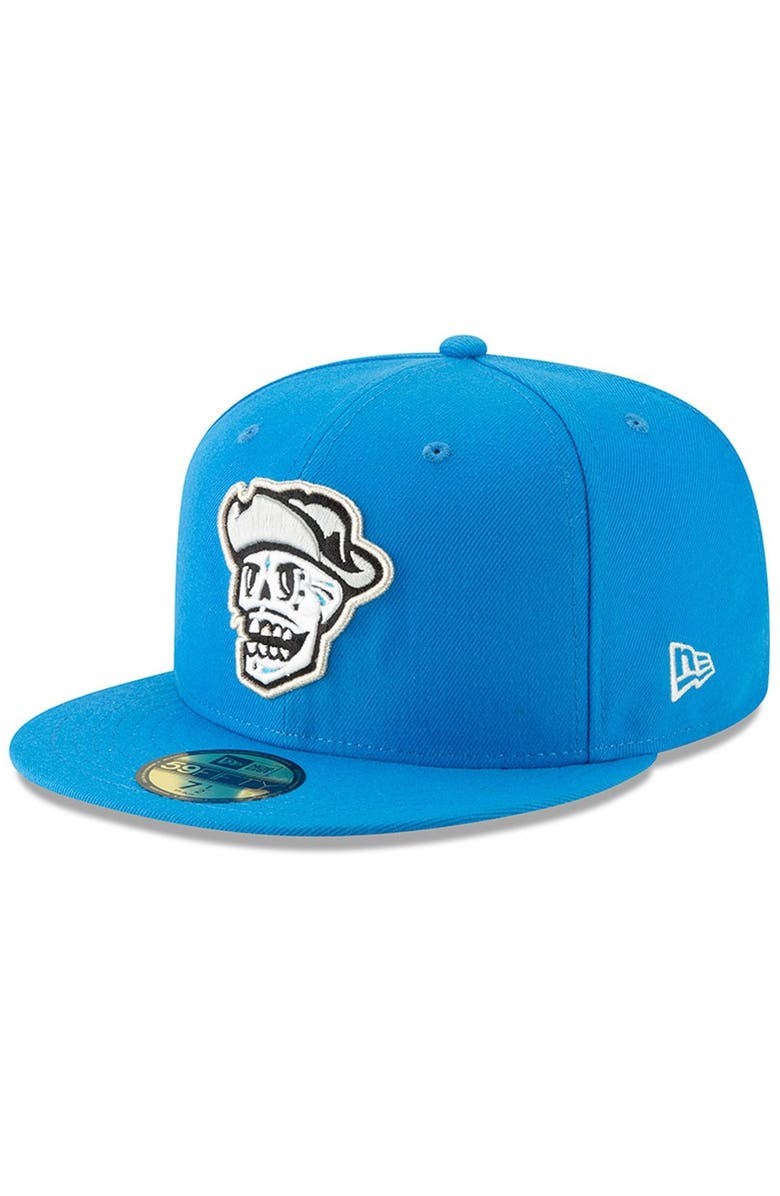 New Era Men's New Era Blue Las Vegas Reyes De Plata Copa de la Diversion 59FIFTY Fitted Hat, Main, color, 
