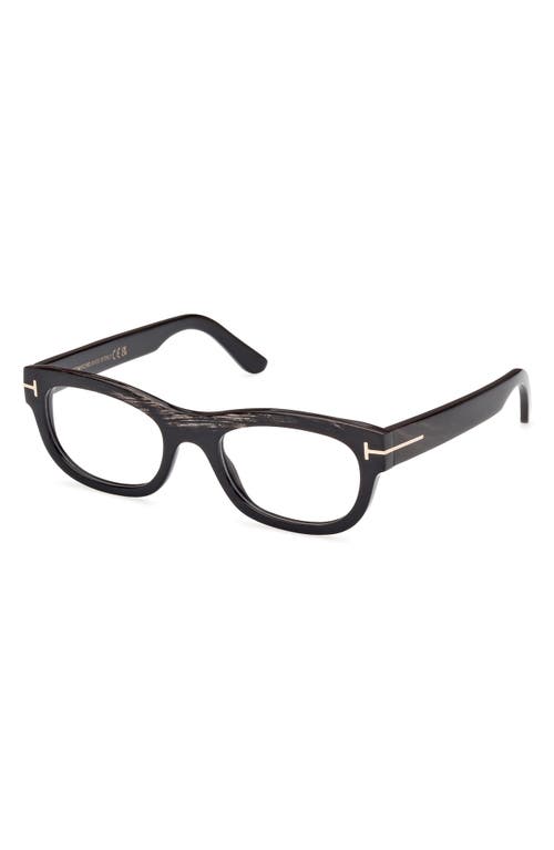 Tom Ford 51mm Rectangular Optical Glasses In Multi