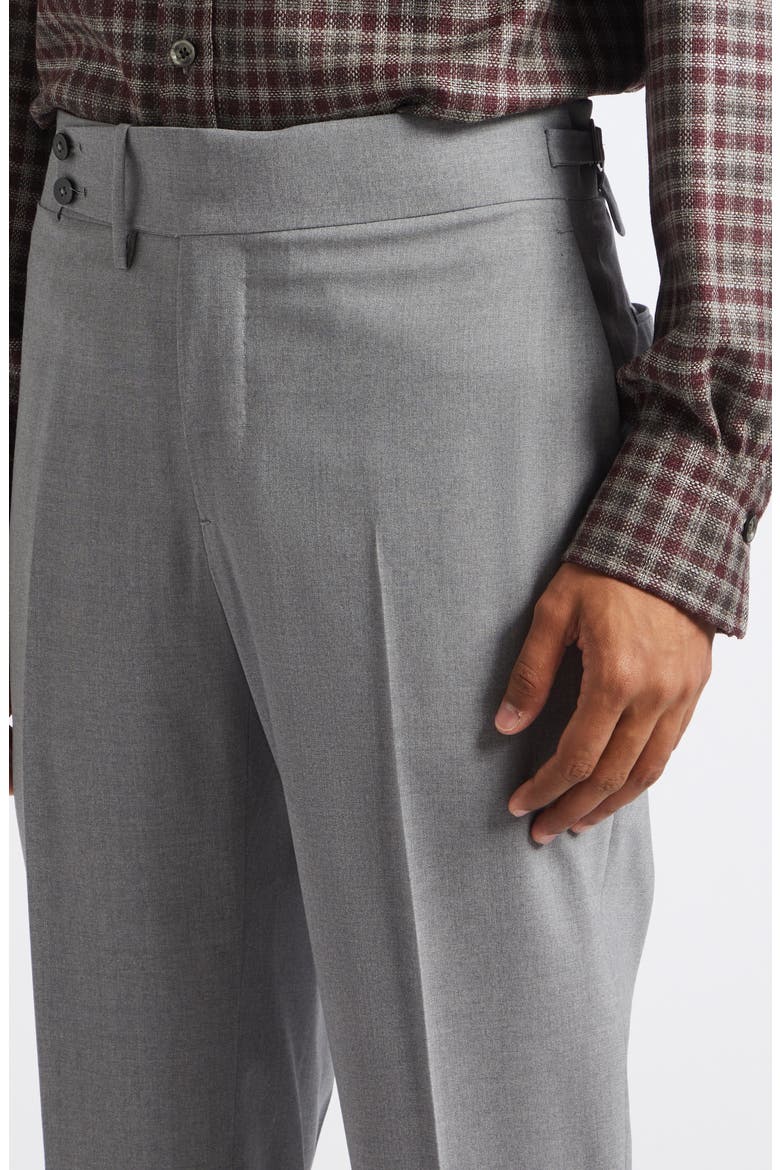 Casalnuovo Wool Trousers, Alternate, color, GREY