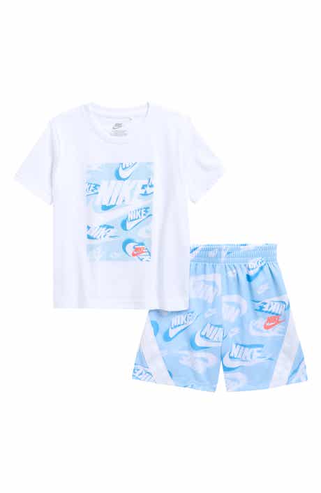 Nike Kids' Sportswear Dri-FIT T-Shirt & Mesh Shorts Set