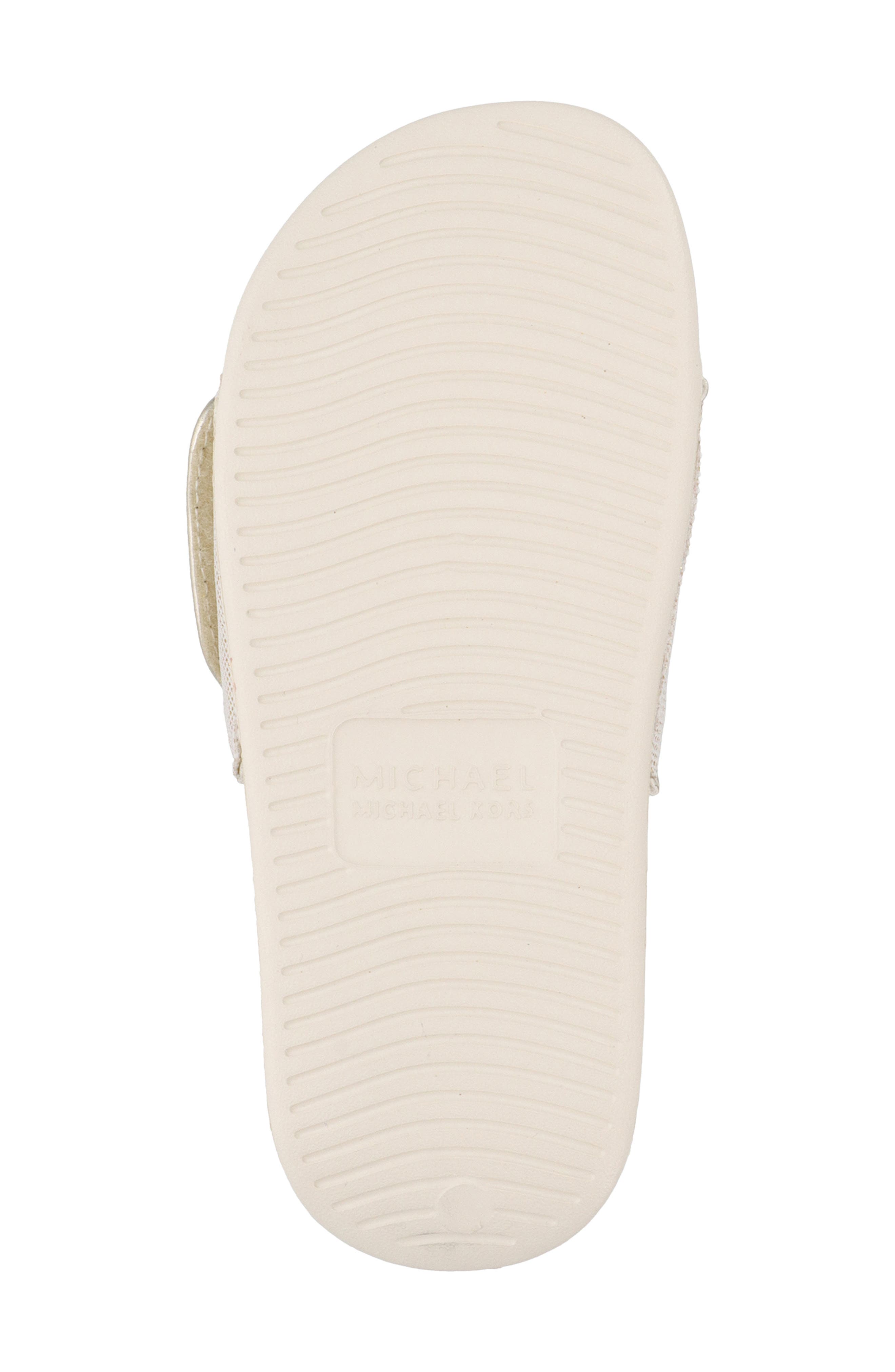 Kids' Jett Darby Slide Sandal, Alternate, color, PALE GOLD METALLIC