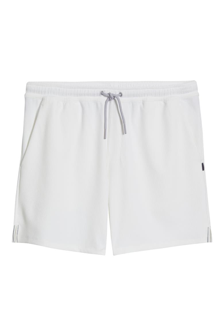 Jumpin Rib Shorts, Alternate, color, WHITE