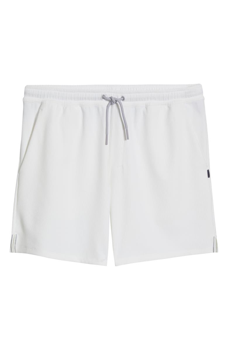 johnnie-O Jumpin Rib Lounge Shorts, Alternate, color, White
