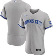 Nike Men's Nike Gray Kansas City Royals 2022 Road Authentic Jersey