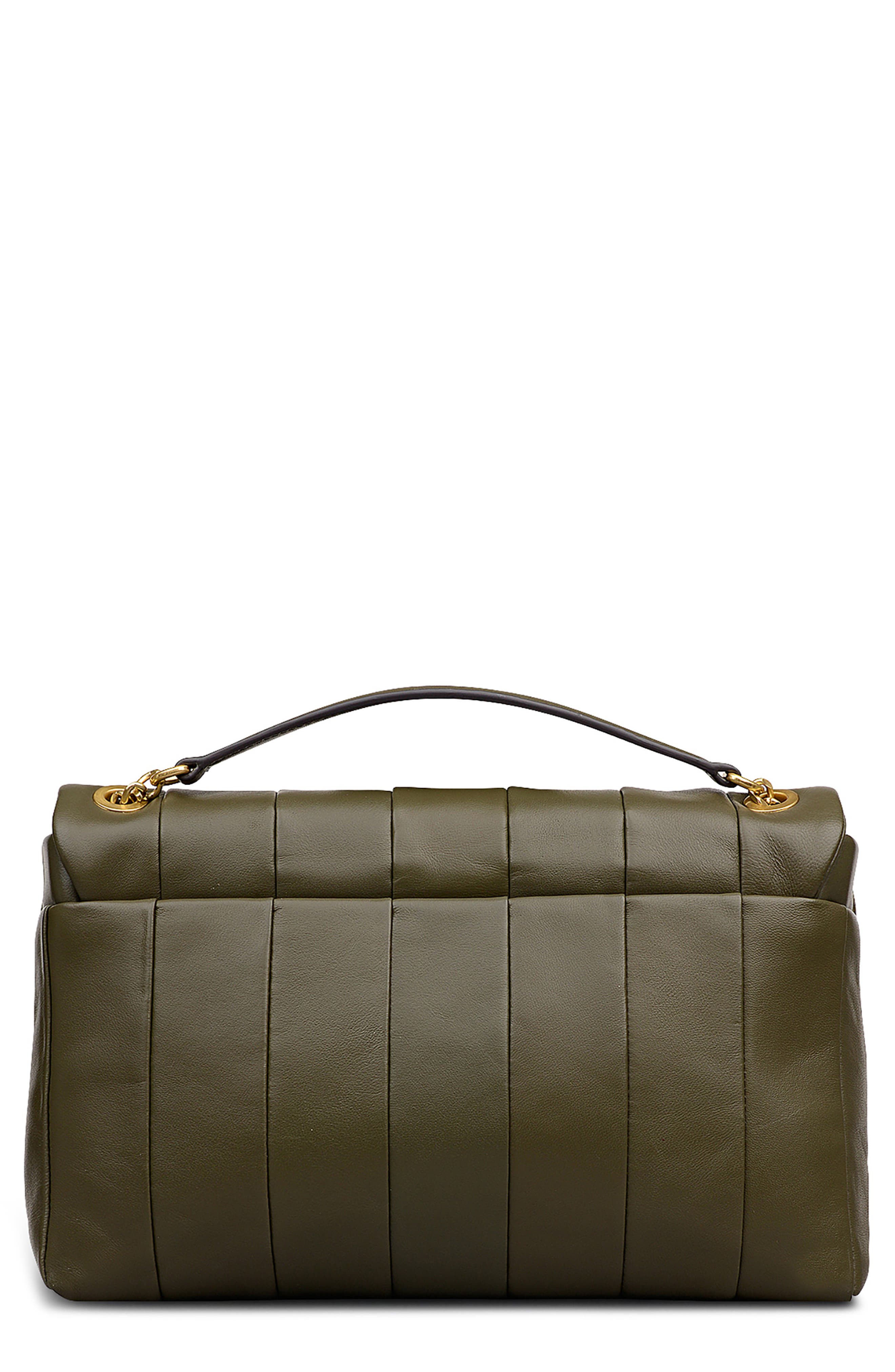 Radley Burton Way Quilted Flap Crossbody Bag, Alternate, color, Pine Needle