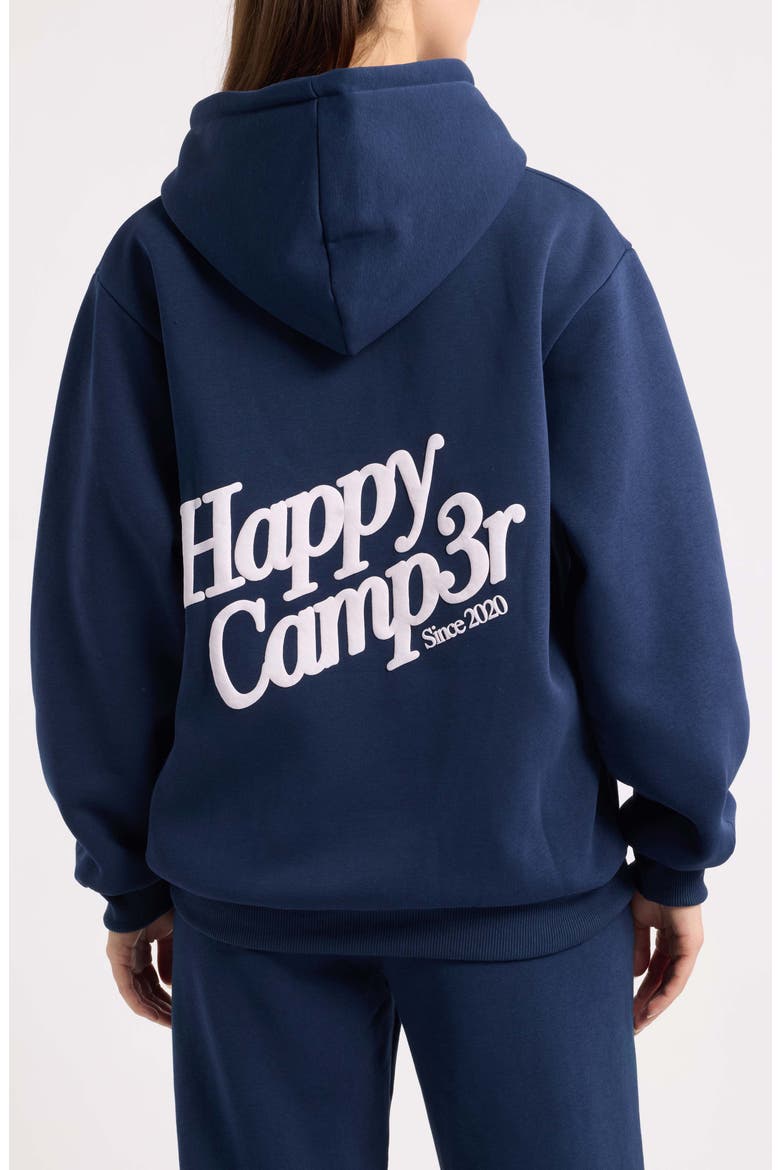 Puff Series Logo Hoodie, Alternate, color, NAVY
