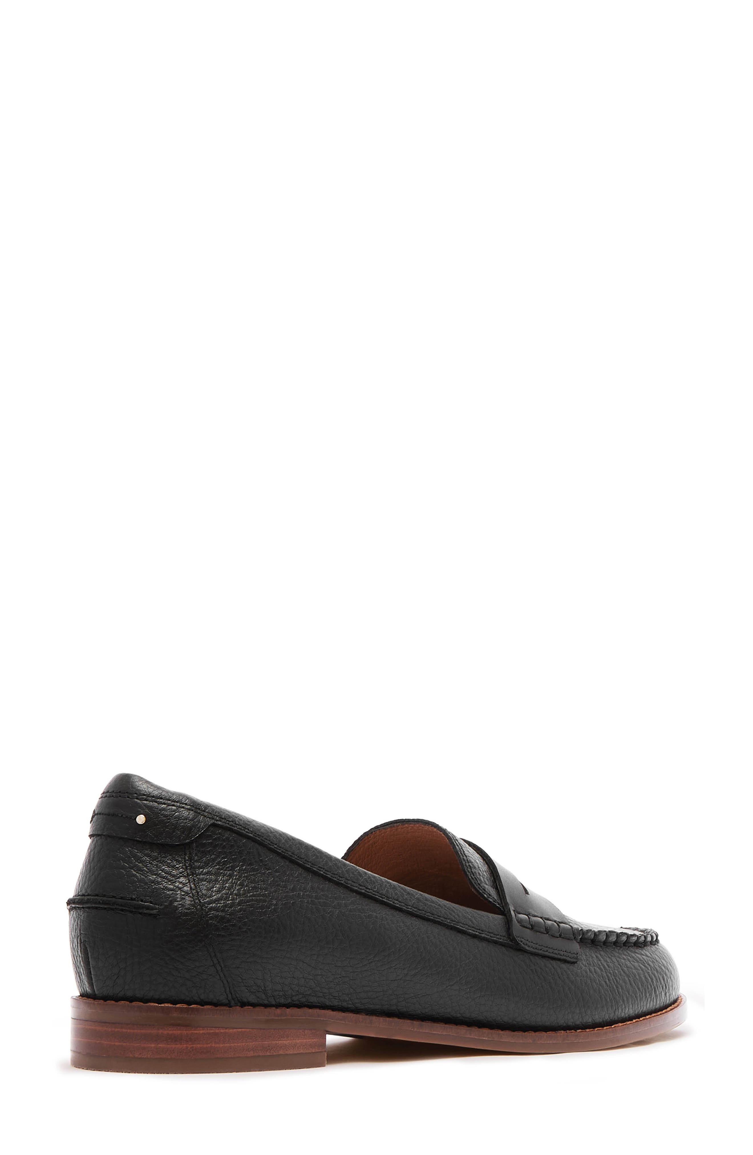 FRANKIE4 Franklin Penny Loafer, Alternate, color, Black Tumbled