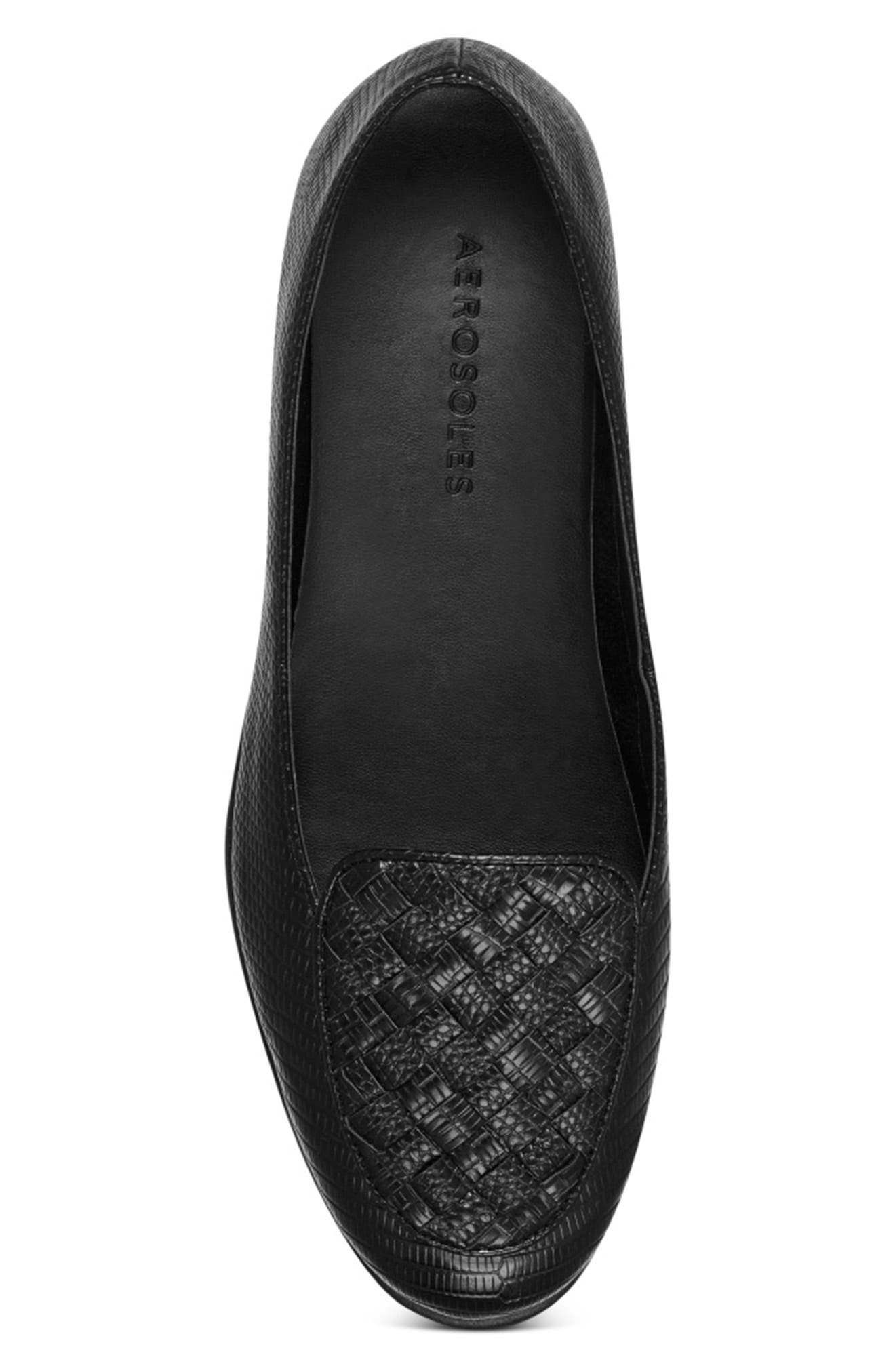 Brielle Loafer, Alternate, color, BLACK LIZARD