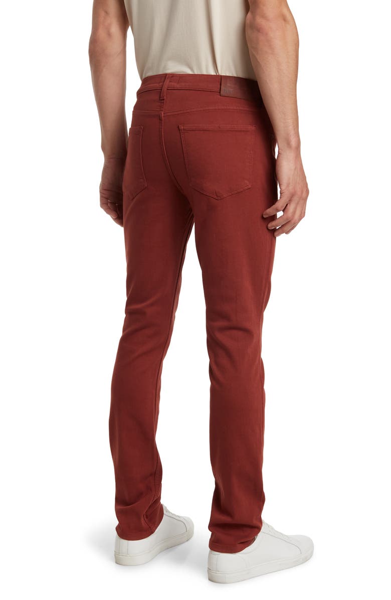 PAIGE Lennox Slim Fit Jeans, Alternate, color, Cherry Cola