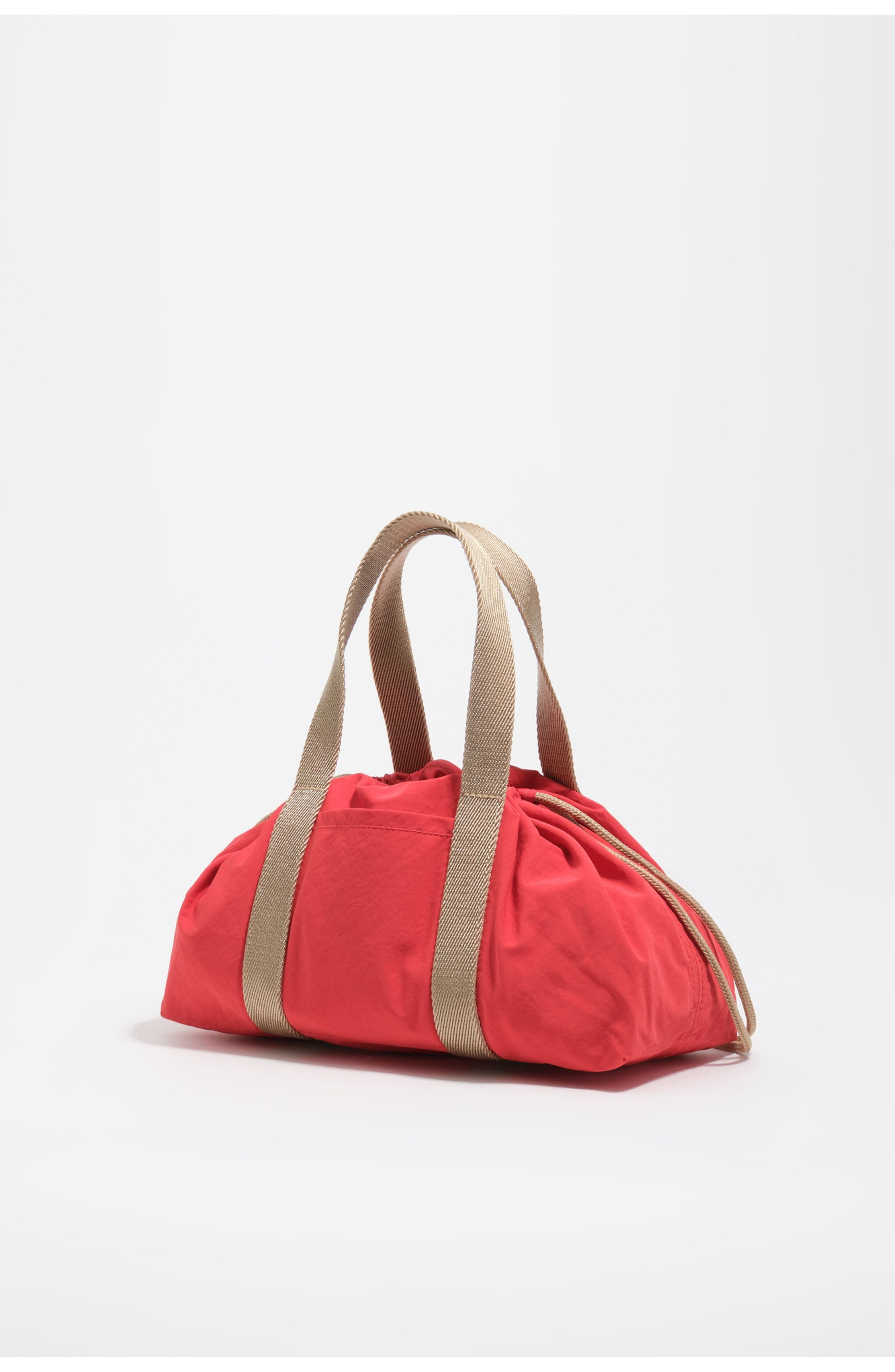 Bimba y Lola Pomegranate Nylon Mini Bag, Alternate, color, Grenadine