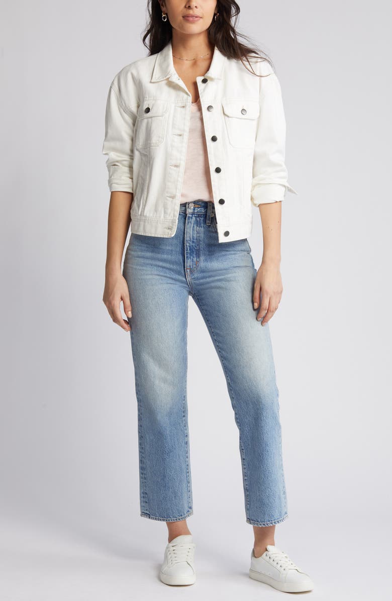 Caslon<sup>®</sup> V-Neck Short Sleeve Pocket T-Shirt, Main, color, Pink Beach