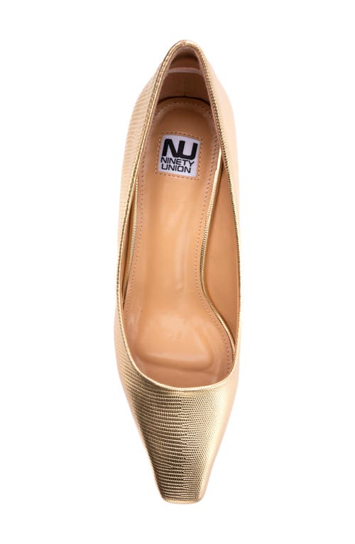 Ninety Union Blink Block Heel Pump