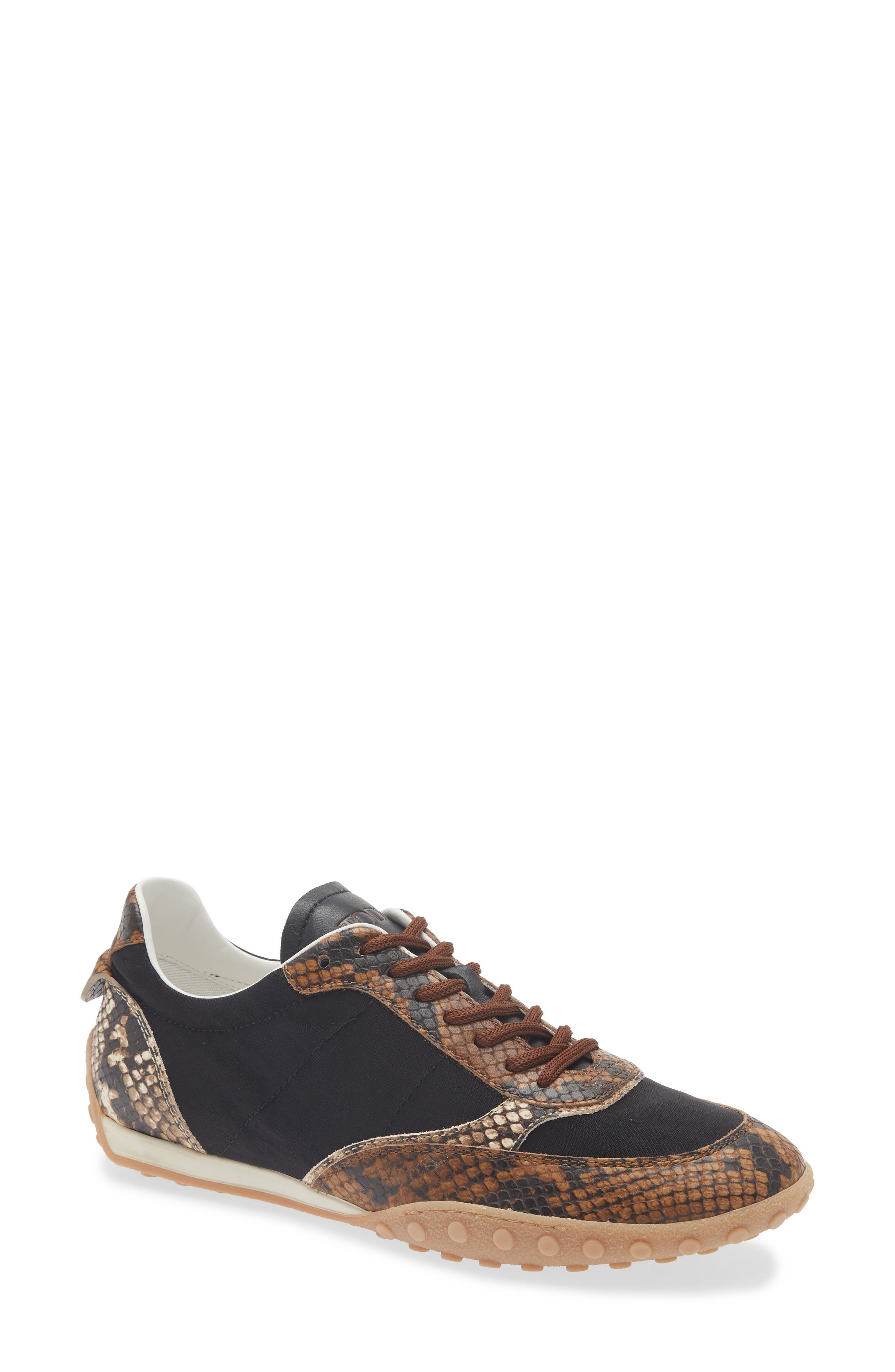Sportiva 13M Allacciata Sneaker, Main, color, MARRONE CH/ NERO