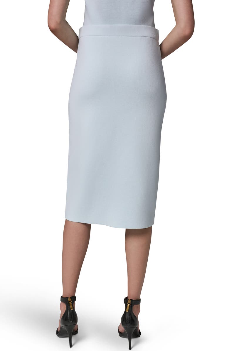 Donna Karan New York Sweater Pencil Skirt, Alternate, color, Skylight