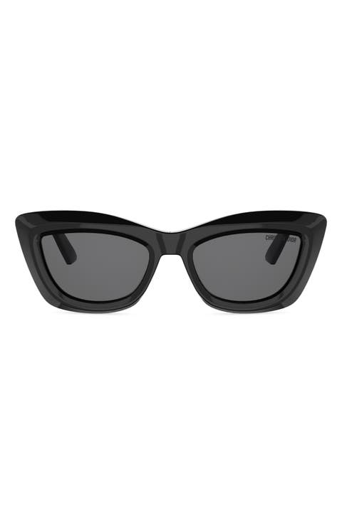 Midnight B3I 54mm Cat Eye Sunglasses