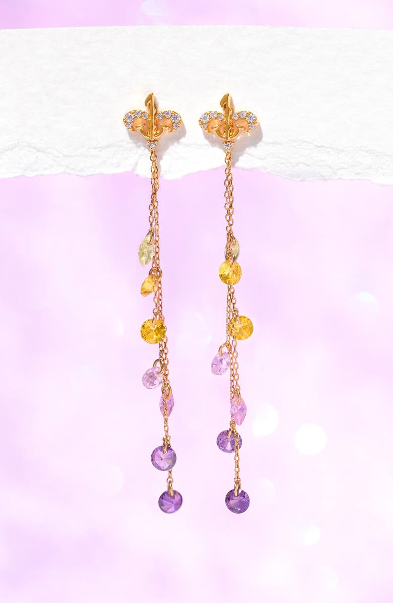 Girls Crew Star Wars<sup
™</sup
Queen of Naboo<sup
™</sup
Drop Earrings, Alternate, color, Gold