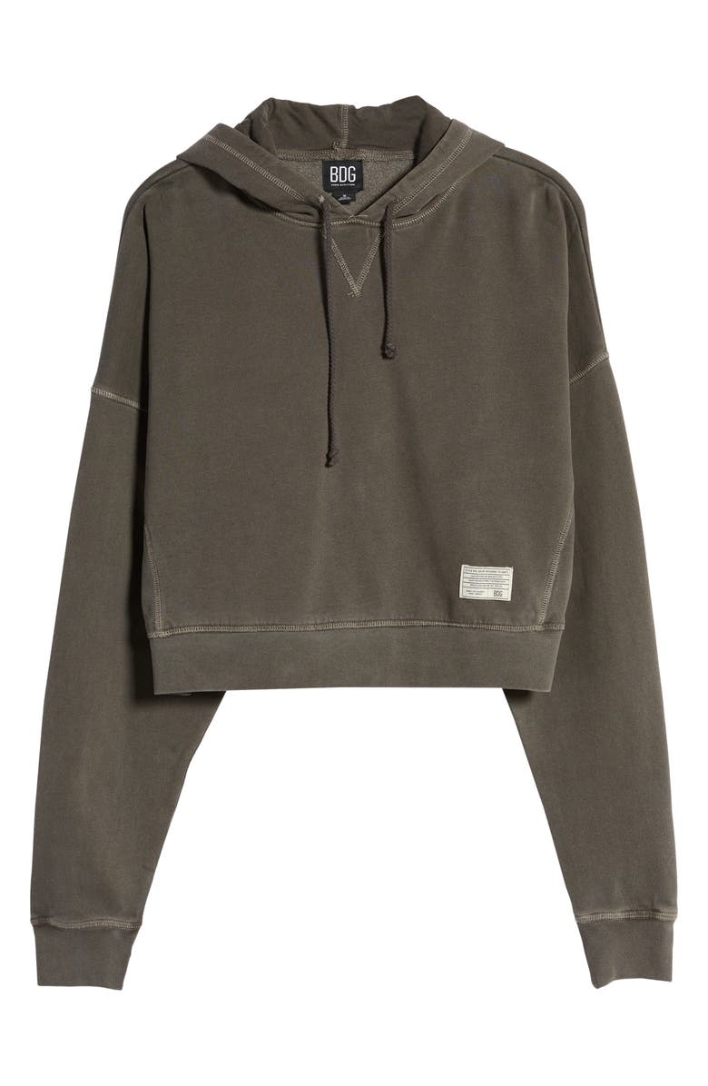 BDG Urban Outfitters Slouchy Crop Hoodie, Alternate, color, 