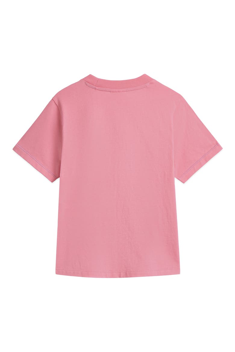 Kids' Graphic Relaxed Fit Cotton T-Shirt, Alternate, color, WILD ROSE