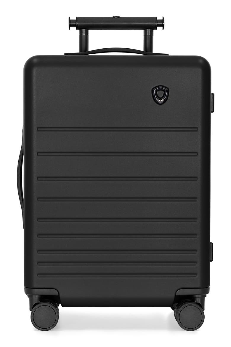 Castle Valley 21-Inch Carry-On Luggage, Main, color, BLACK