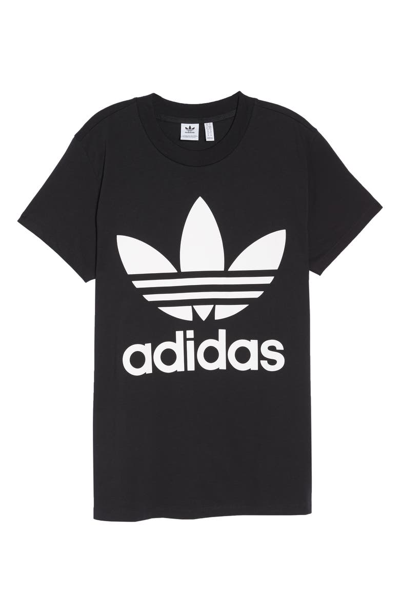 adidas Originals Trefoil Logo Tee, Alternate, color, 