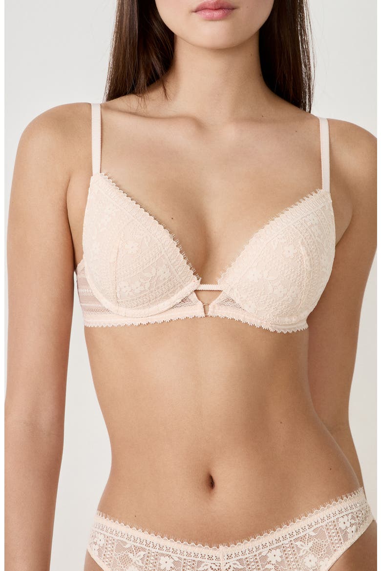 Aura N°2 Classique Underwire Bra, Main, color, BLUSH