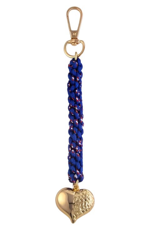 Falling Heart Bag Charm