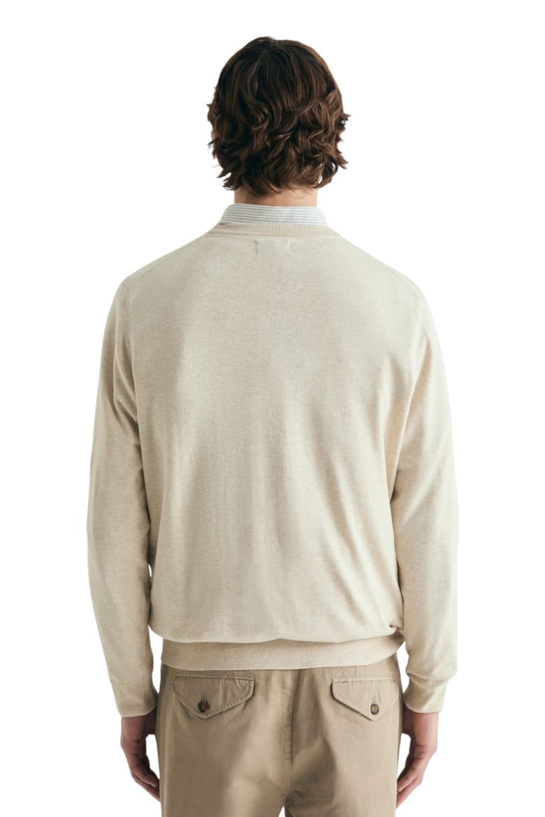 Ribbed supita sweater, Alternate, color, Cream