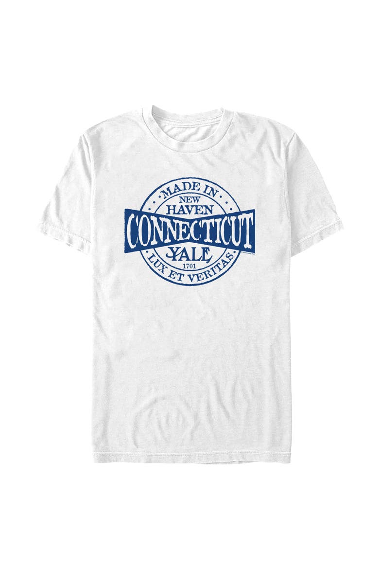 Men's Yale University Made In New Haven  Graphic T-Shirt, Main, color, White