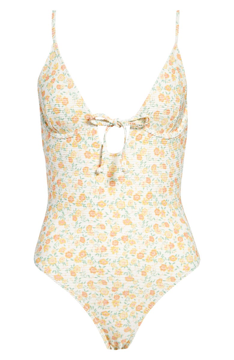 Billabong Ain't She Sweet Tanlines One-Piece Swimsuit, Alternate, color, 