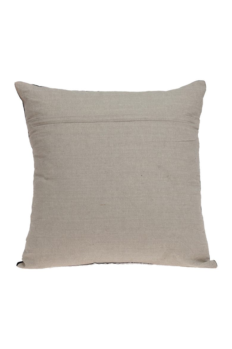 Apollo Transitional Black Throw Pillow, Alternate, color, BLACK