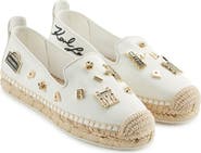 KARL LAGERFELD PARIS Michaela Espadrille Flat