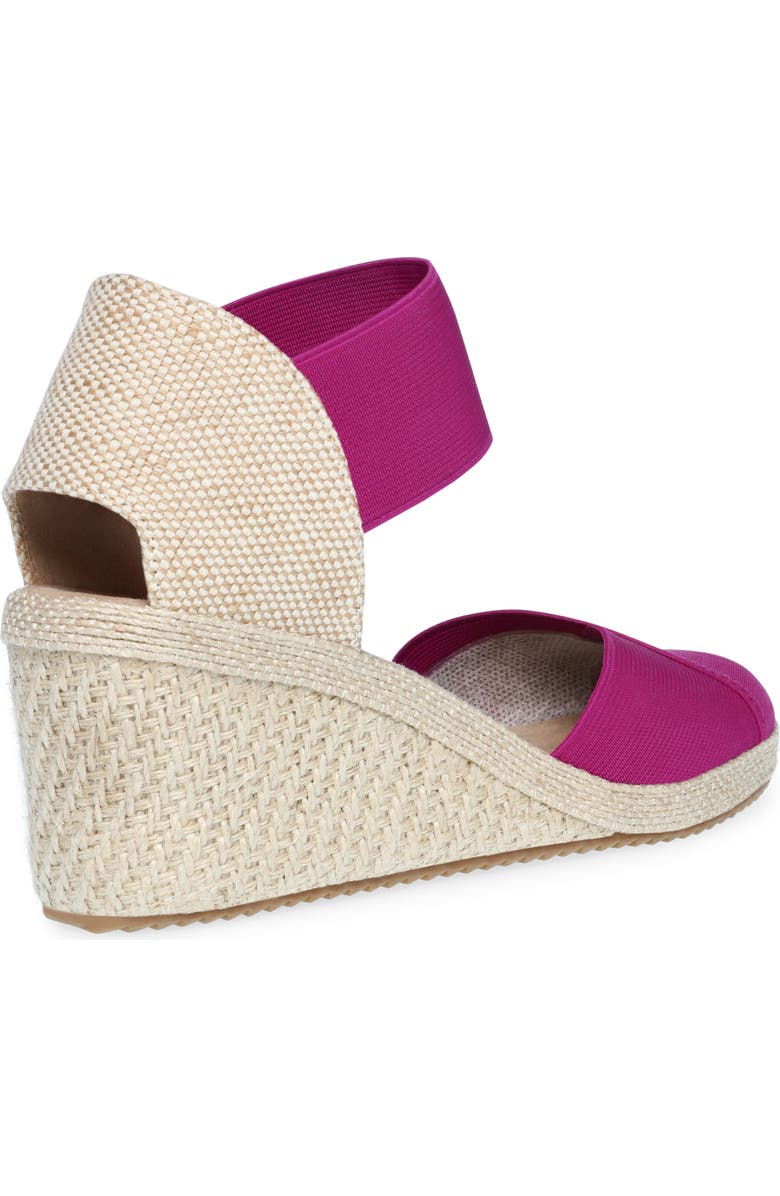 Anne Klein Zoey Wedge Sandal, Alternate, color, Fuschia