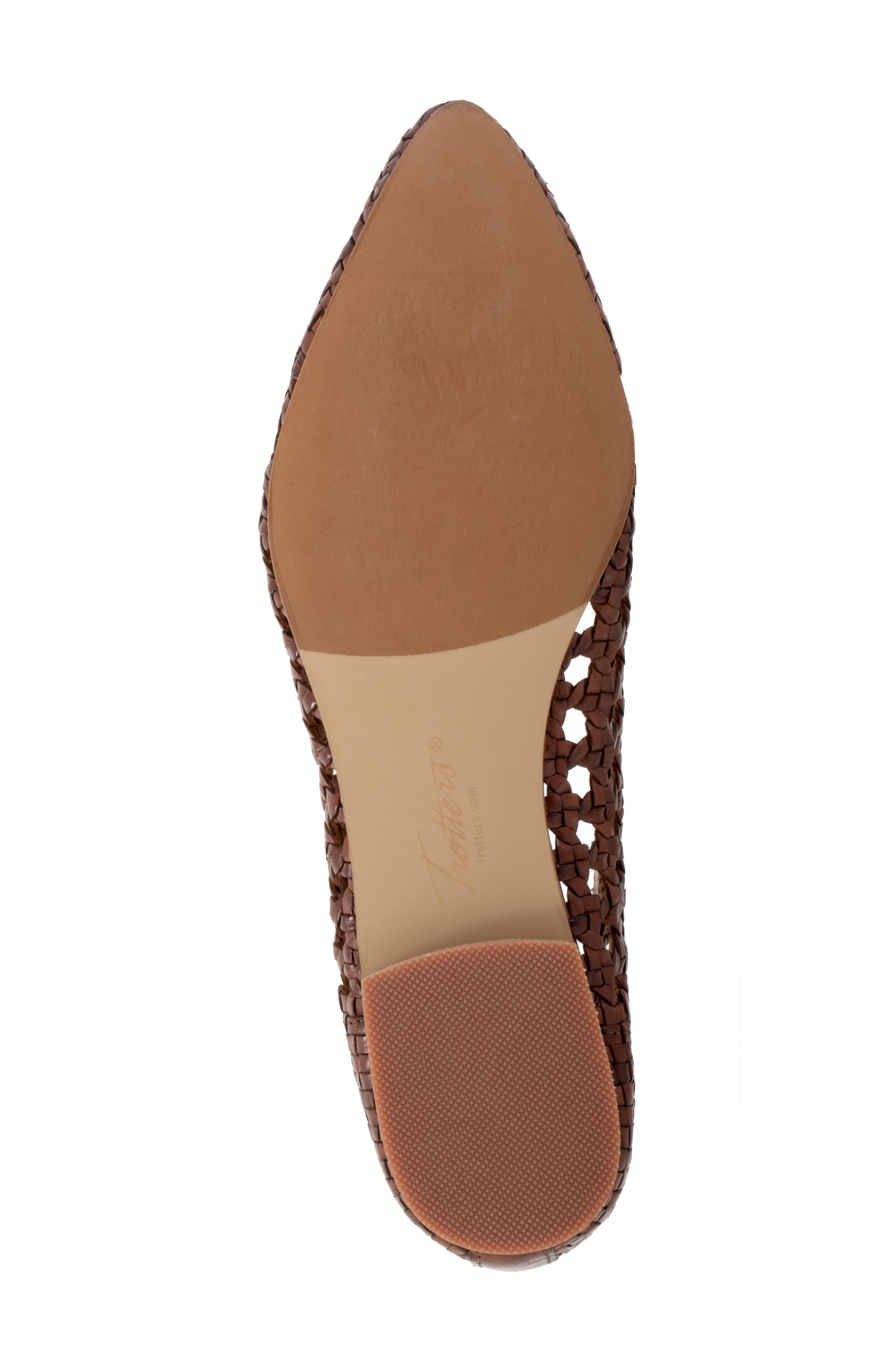 Trotters Edith Woven Flat, Alternate, color, 