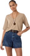 Hush Reece V-Neck Drapey T-Shirt