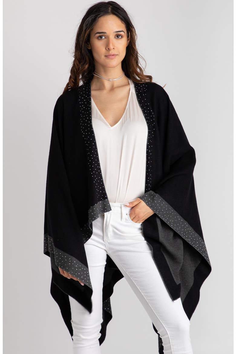 Studded Topper, Alternate, color, BLACK